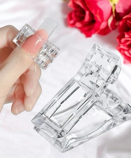 Fixed Nail Mold Crystal Clamps ( 1pc ) Fixed Nail Mold Crystal Clamps ( 1pc )