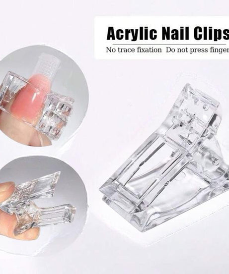 Fixed Nail Mold Crystal Clamps ( 1pc ) Fixed Nail Mold Crystal Clamps ( 1pc )