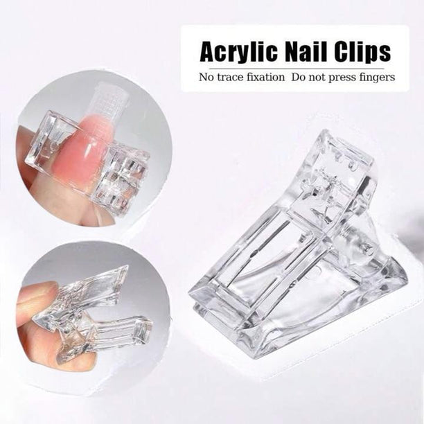 Fixed Nail Mold Crystal Clamps ( 1pc )