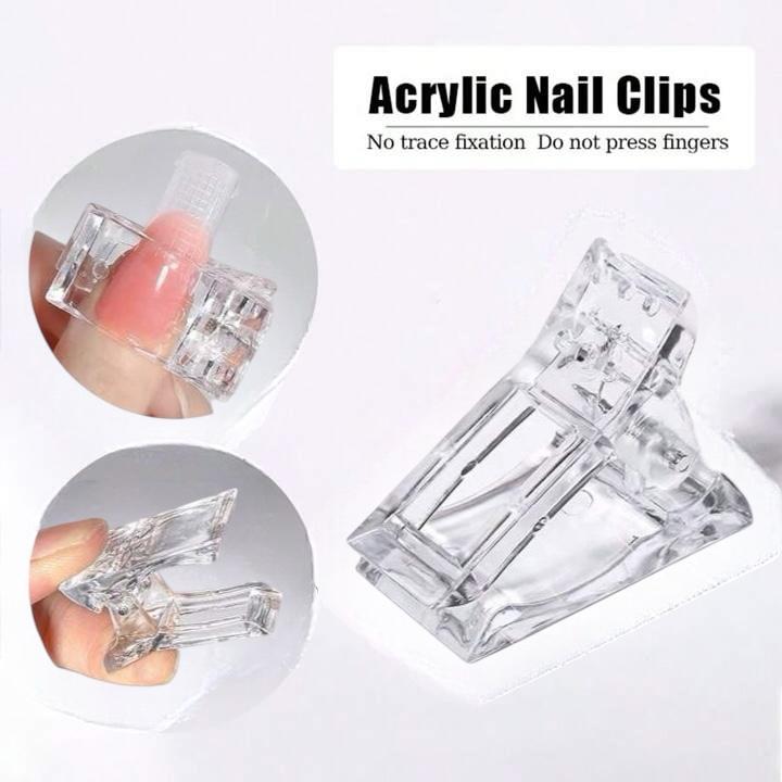 Fixed Nail Mold Crystal Clamps ( 1pc )