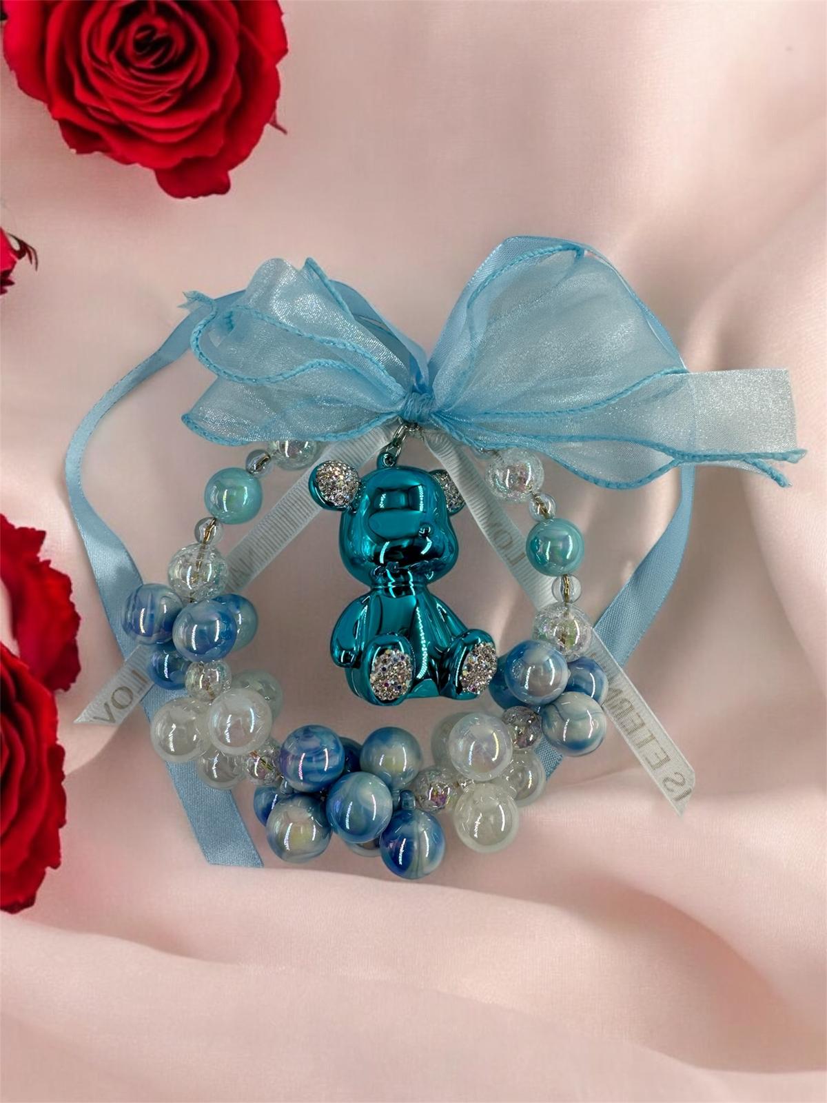 Raccoon Bear Keychain key ring