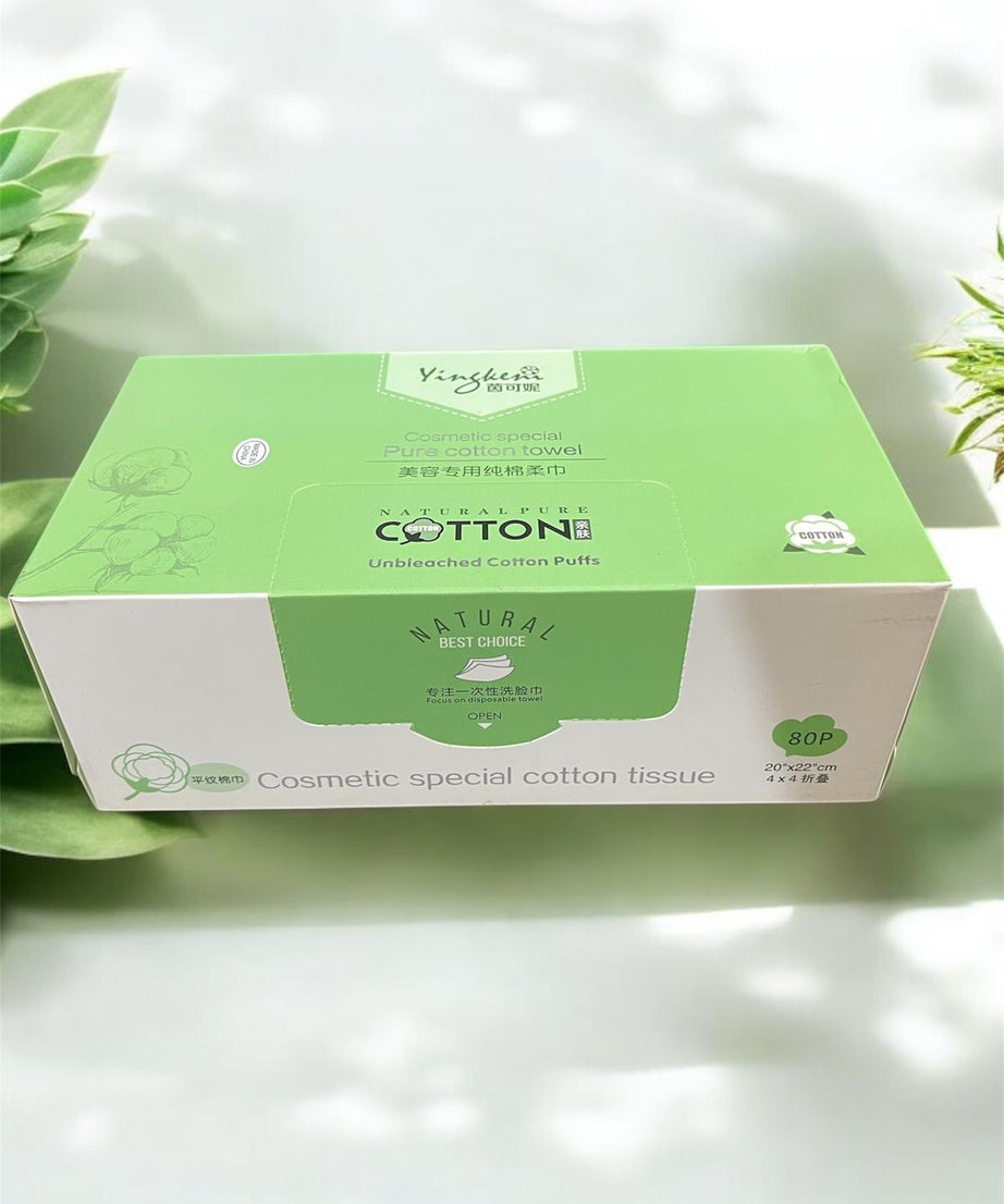 Cotton - Cosmetic Special Cotton Tissue (80pcs) Cotton - Cosmetic Special Cotton Tissue (80pcs)