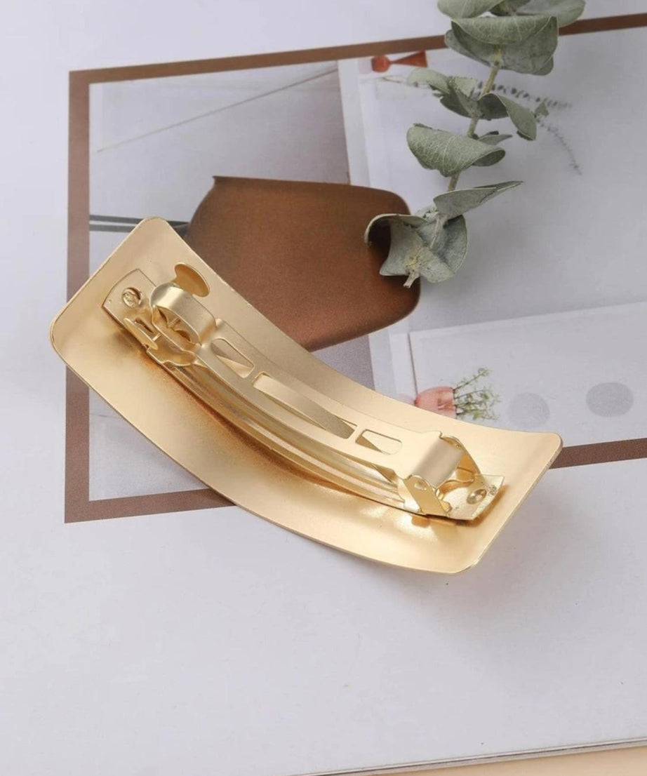Accessory Rectangle Shaped Gold (1 piece)
