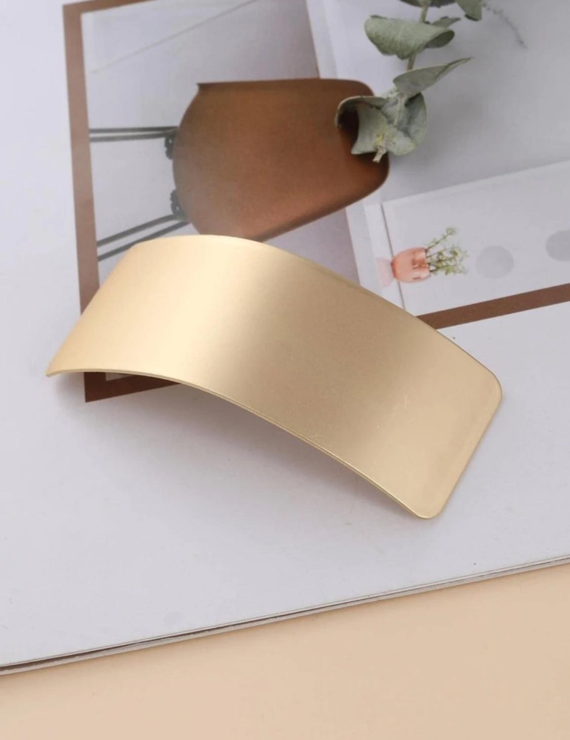 Accessory Rectangle Shaped Gold (1 piece)