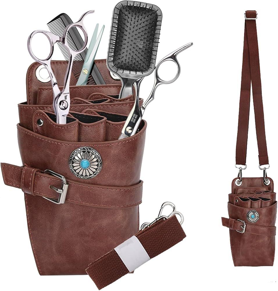 Hair Scissor bag Pouch Holster With Belt