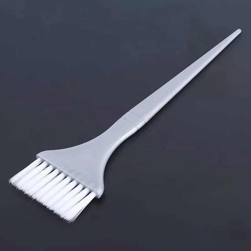 Coloring Brush Hair grey & white (1pc)