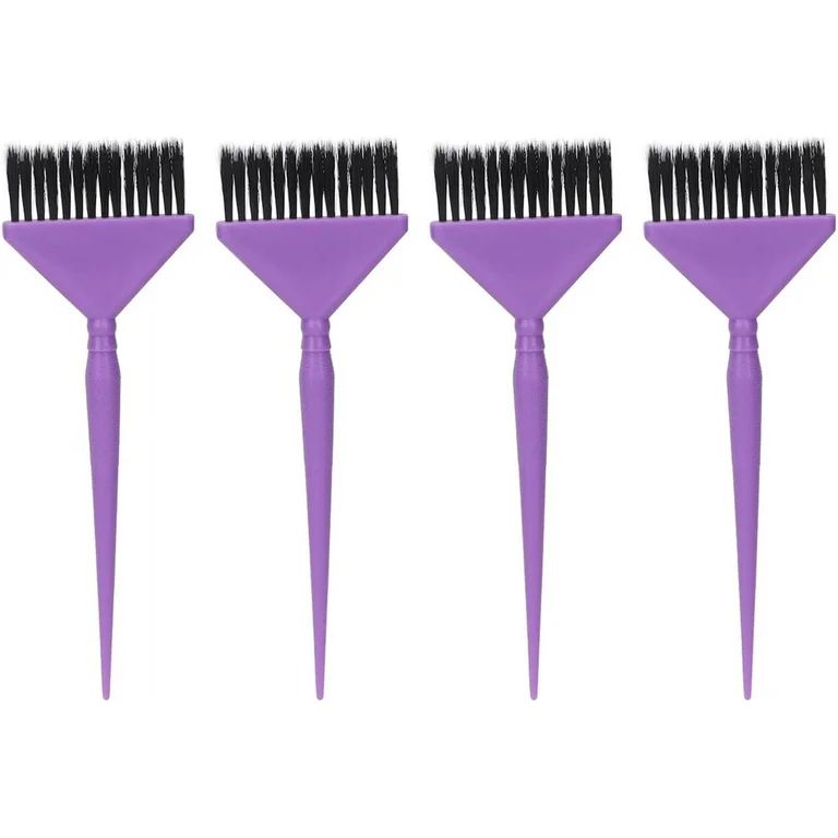 Coloring Brush Hair Purple & Black (1pc)