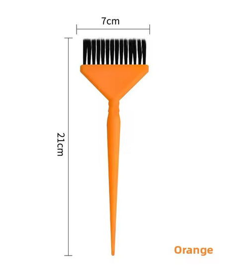 Coloring Brush Hair orange & black (1pc)