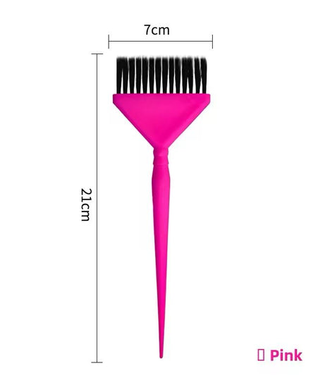 Coloring Brush Hair BLACK & PINK (1pc)