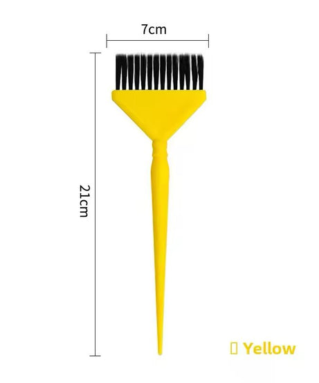 Coloring Brush Hair Yellow & black(1pc)