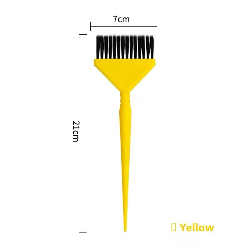 Coloring Brush Hair Yellow & black(1pc)