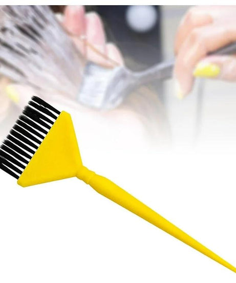 Coloring Brush Hair Yellow & black(1pc)