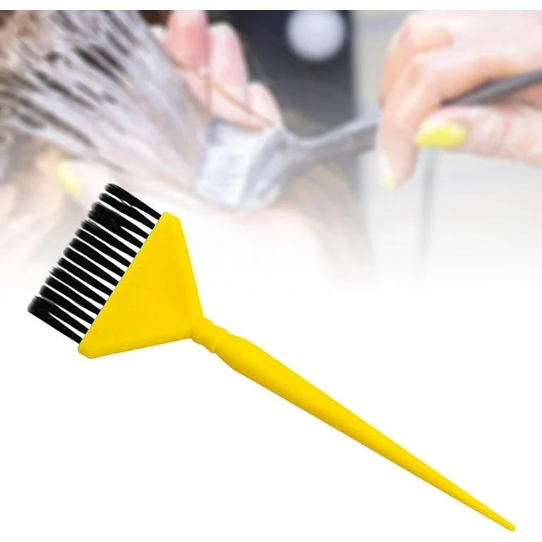 Coloring Brush Hair Yellow & black(1pc)