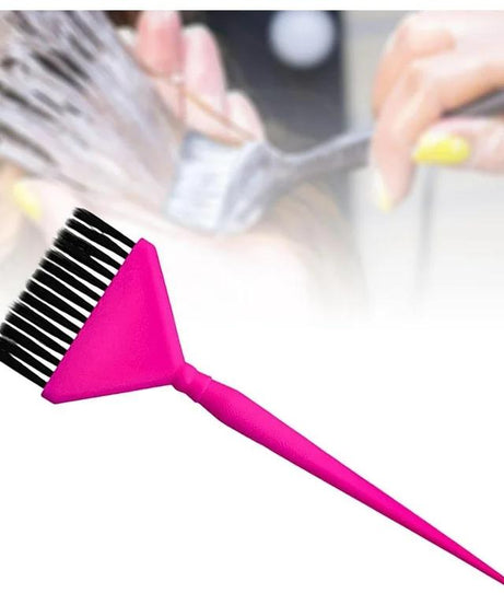 Coloring Brush Hair BLACK & PINK (1pc)