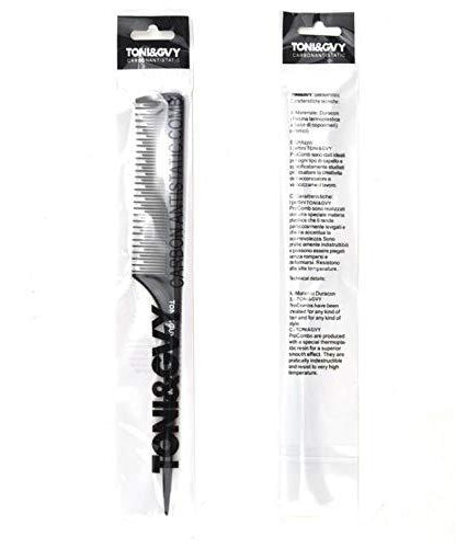 TONI & GUY 8612 - Hair Brush Plastic Black