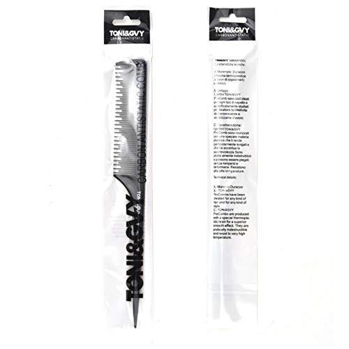 TONI & GUY 8612 - Hair Brush Plastic Black