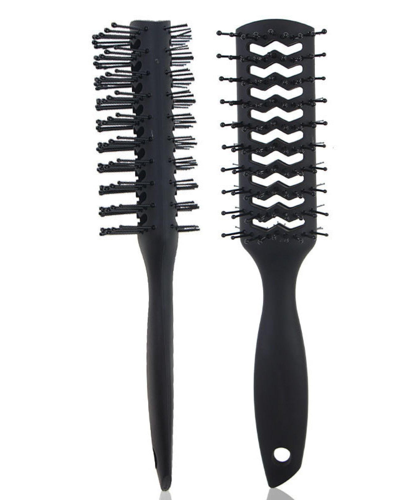 Brush Hair Double Sided Black
