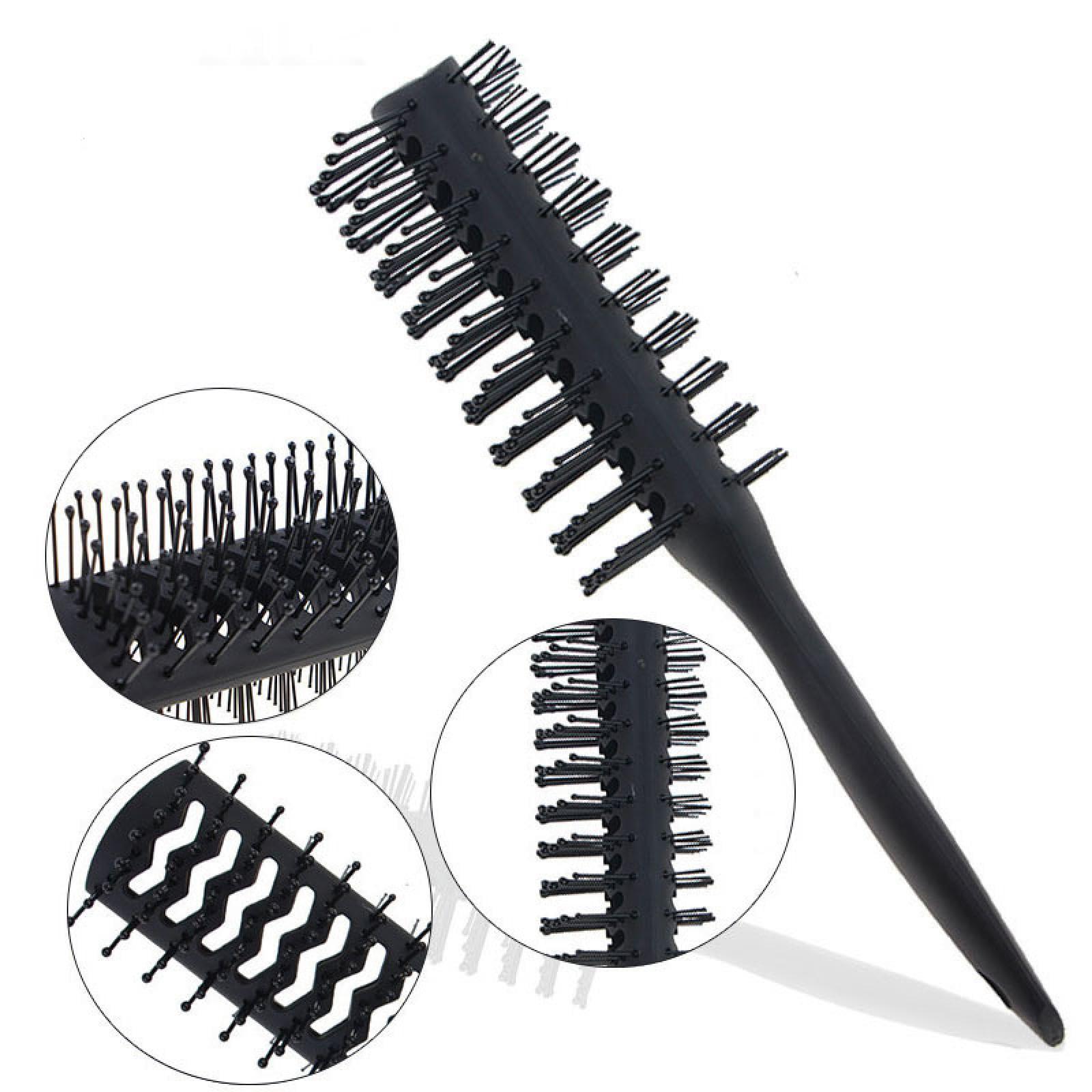 Brush Hair Double Sided Black