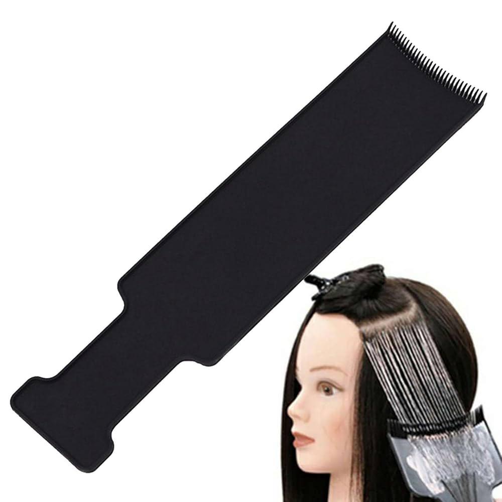 Hair Brush Coloring Paddle Platte Black