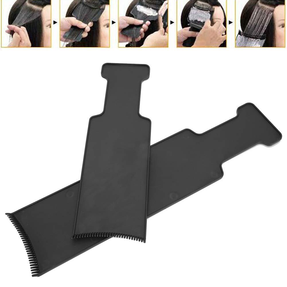 Hair Brush Coloring Paddle Platte Black