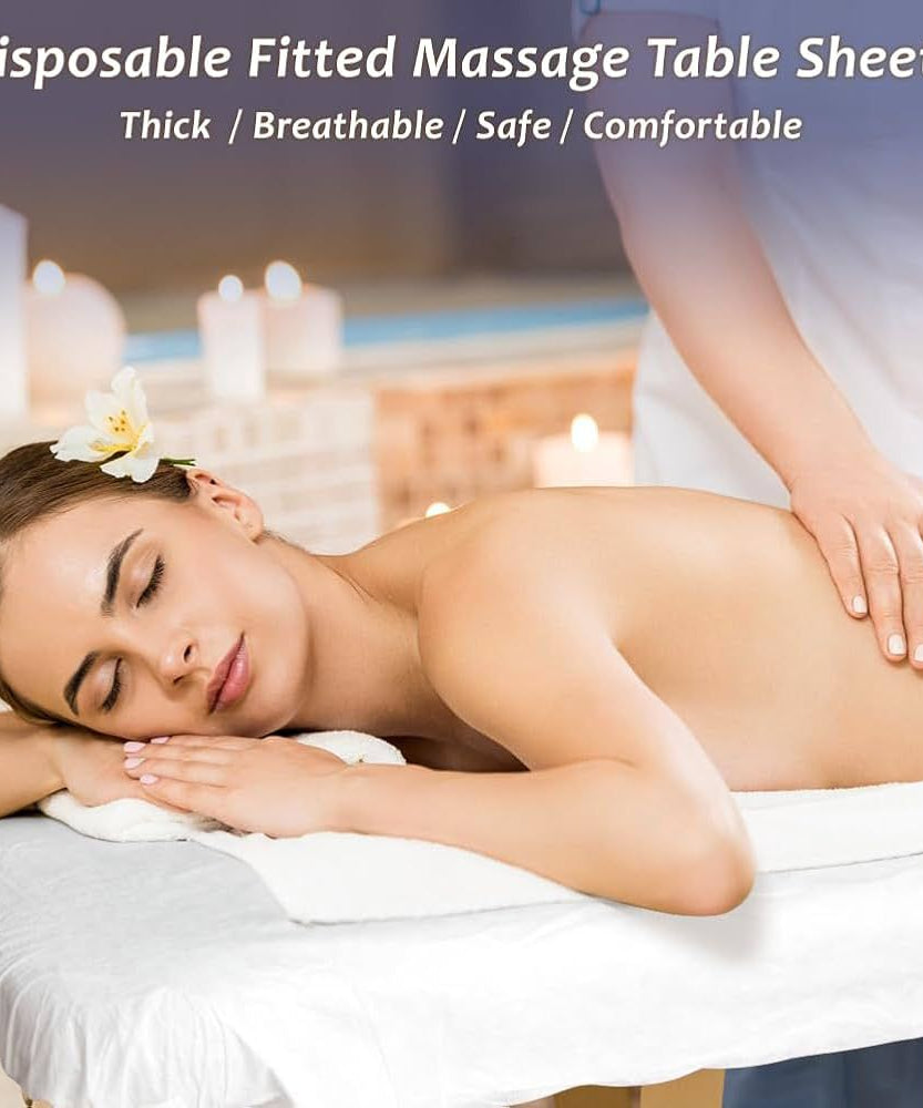 Bed Sheet with Plastic – Disposable (10 pieces)