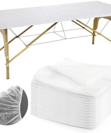 Bed Sheet with Plastic – Disposable (10 pieces)