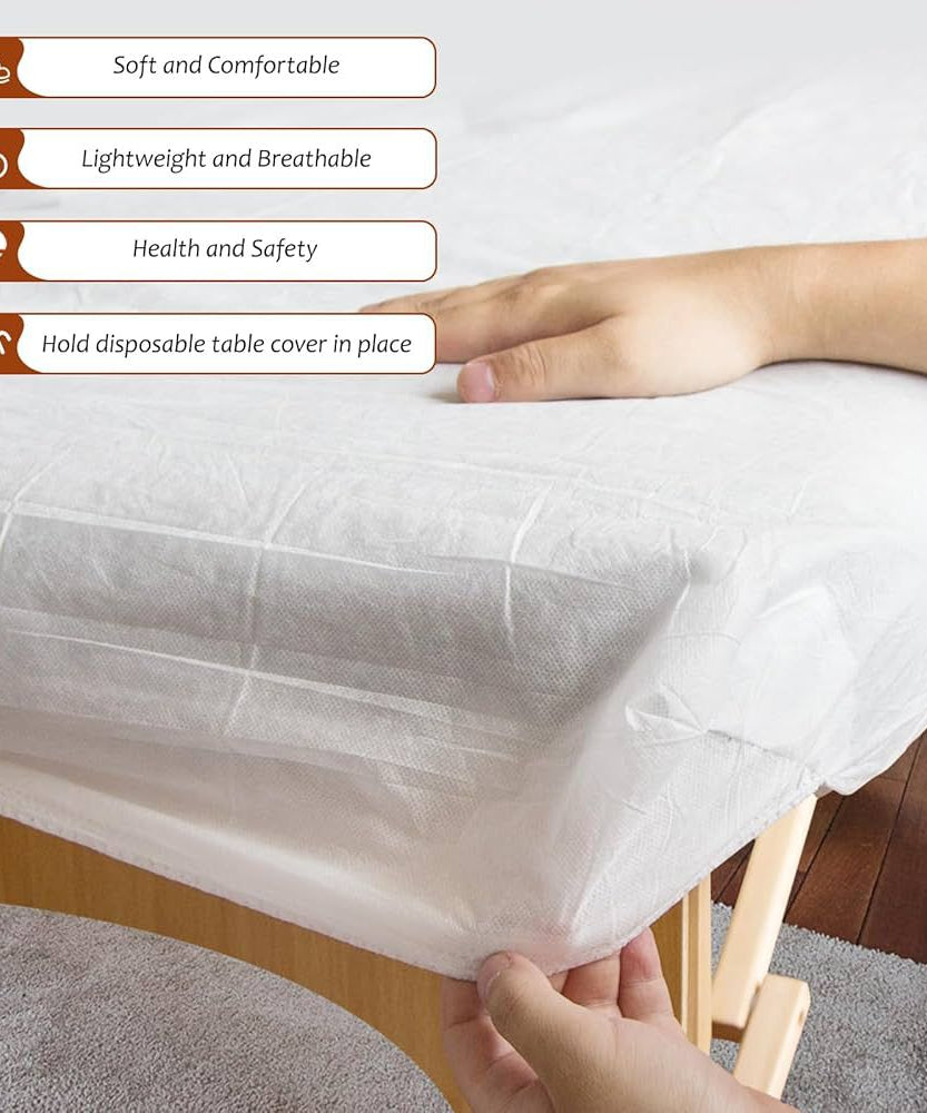 Bed Sheet with Plastic – Disposable (10 pieces)