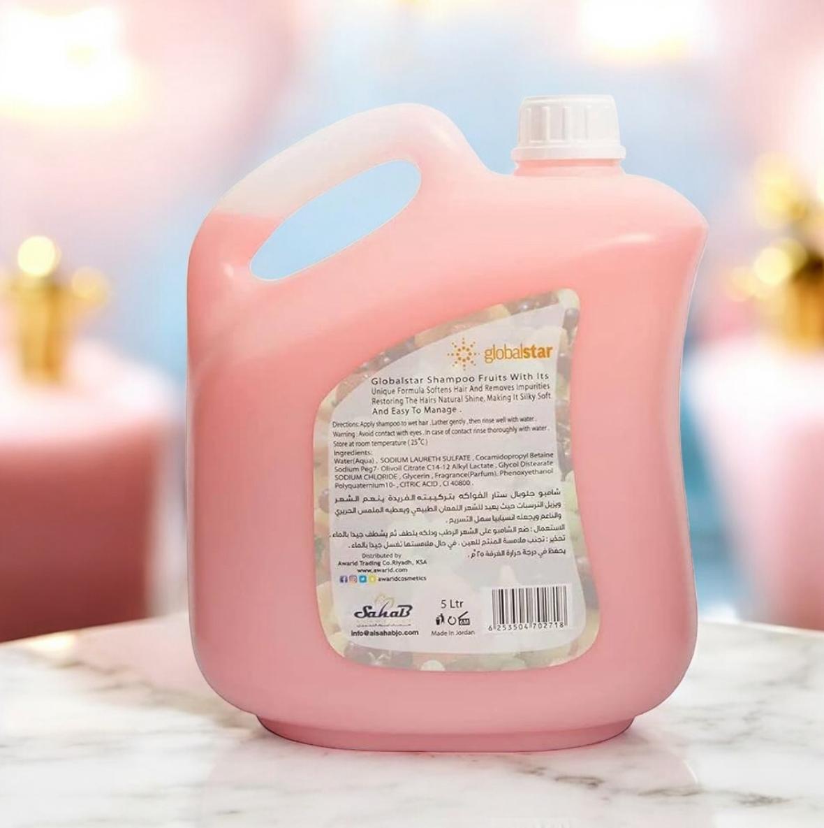 Globalstar Fruit Extract Moisturizing Shampoo (5L)