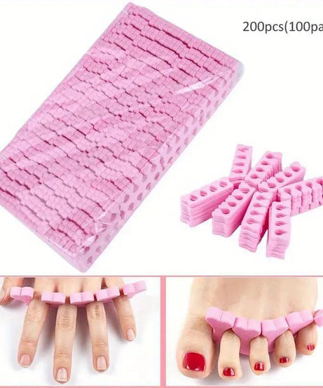 Toe Nail Separators Sponge (200pcs)