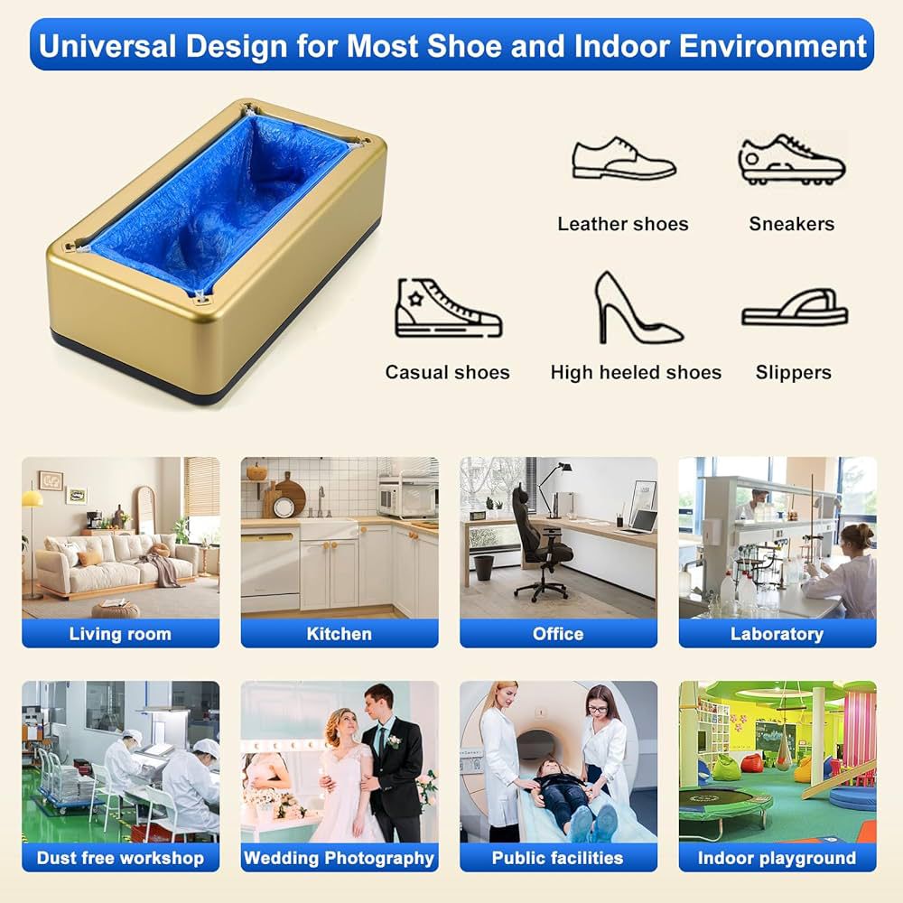 Shoes Cover Machine Automatic Gold