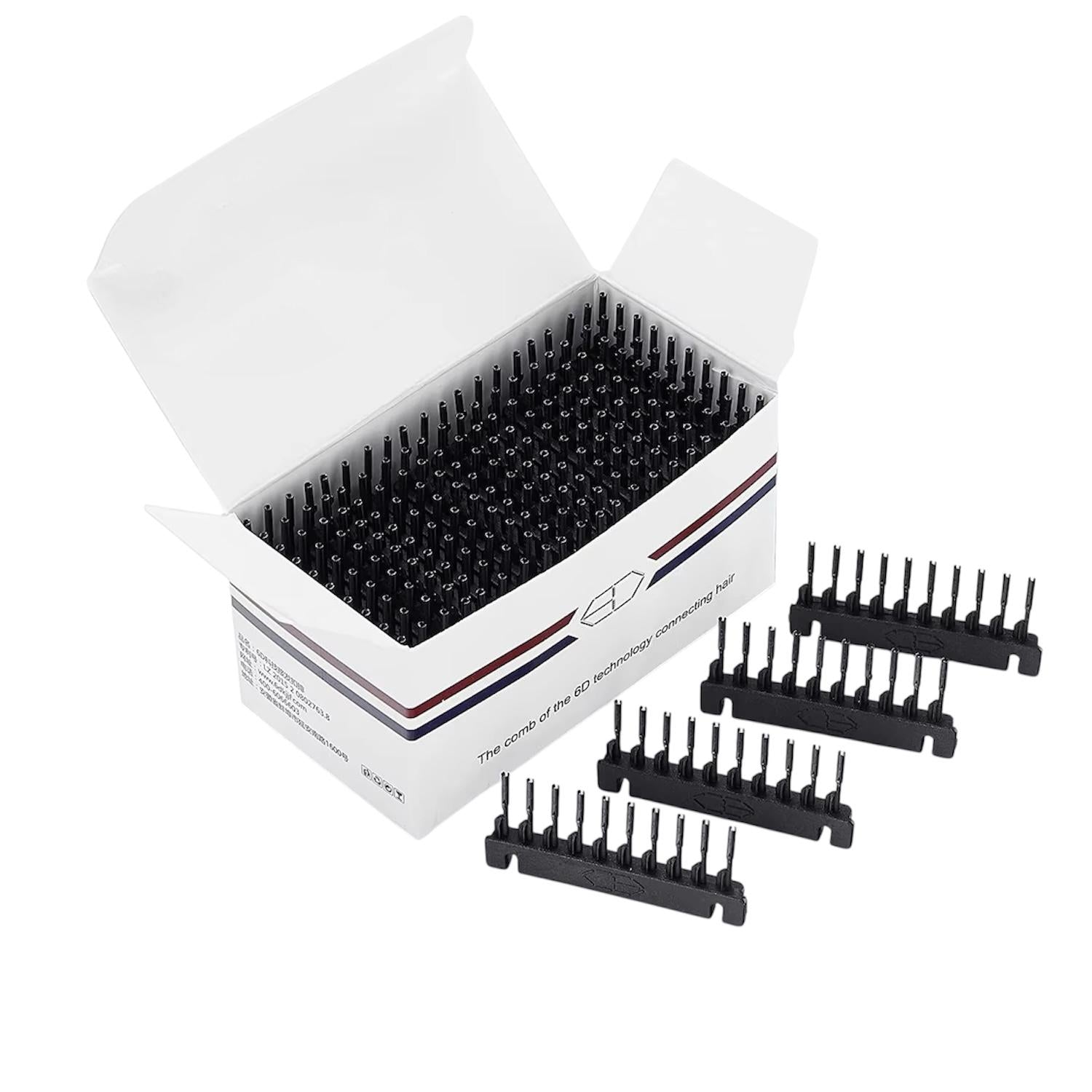 6D Hair Extension Clips (40 pieces)