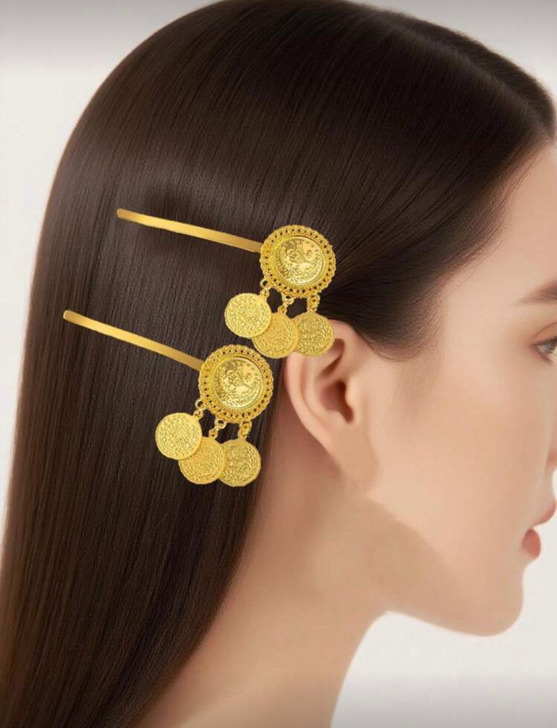 hair accessory Gold hersey(1 pieces)
