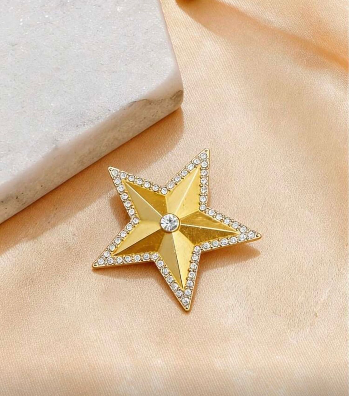 Hair Accessory Gold Star