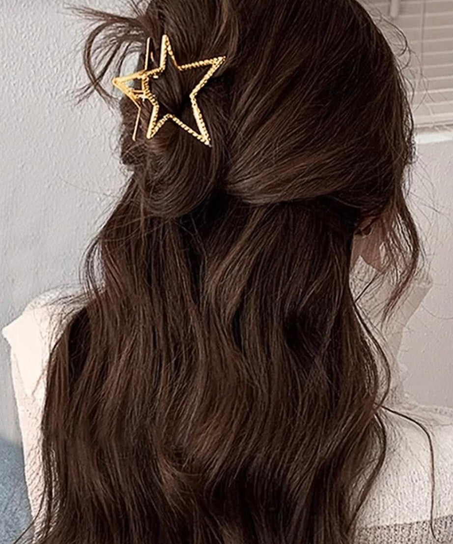 HAIR ACCESSORY STAR CLIPS