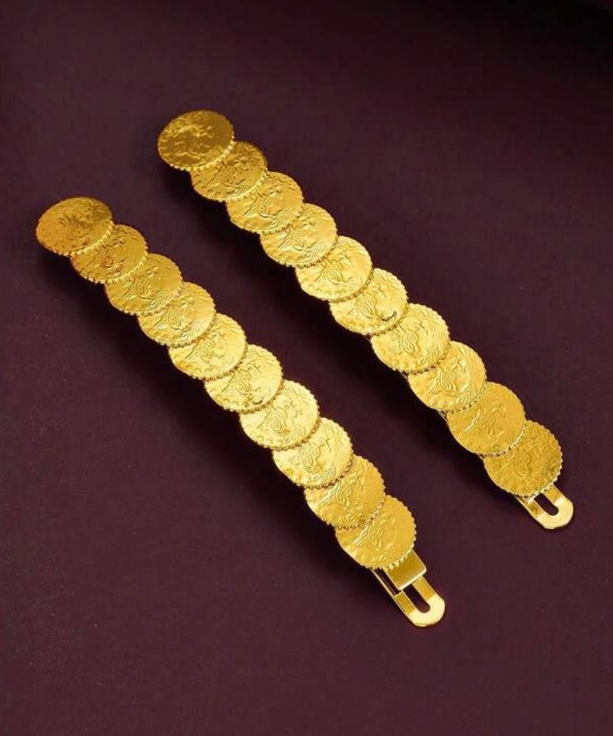 ACCESSORY HAIR CLIPS GOLD(1 PIECES)