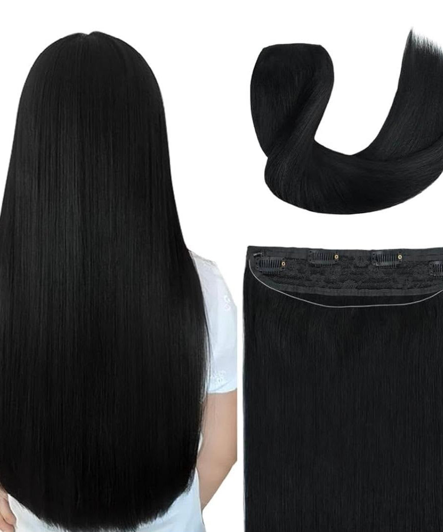 Natural Hair Extensions 100% black