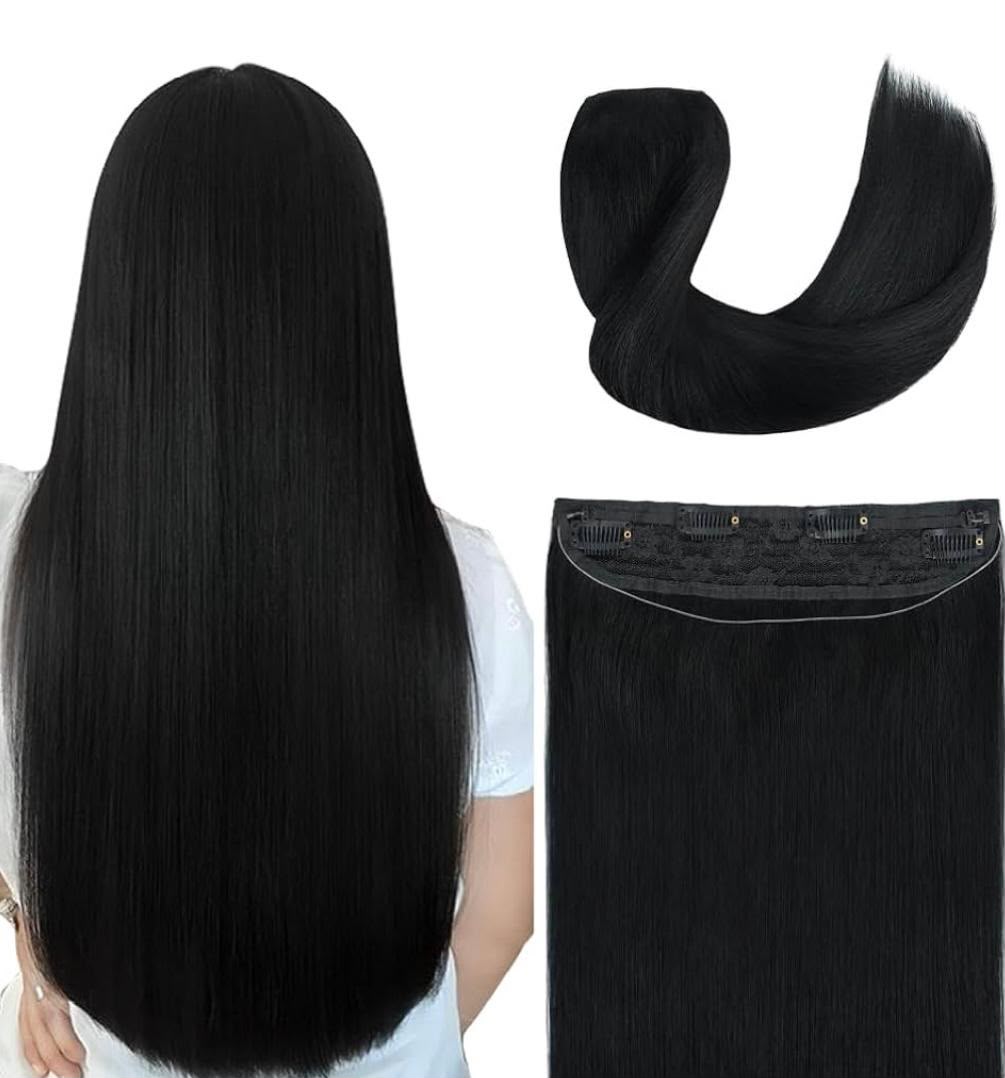 Natural Hair Extensions 100% black