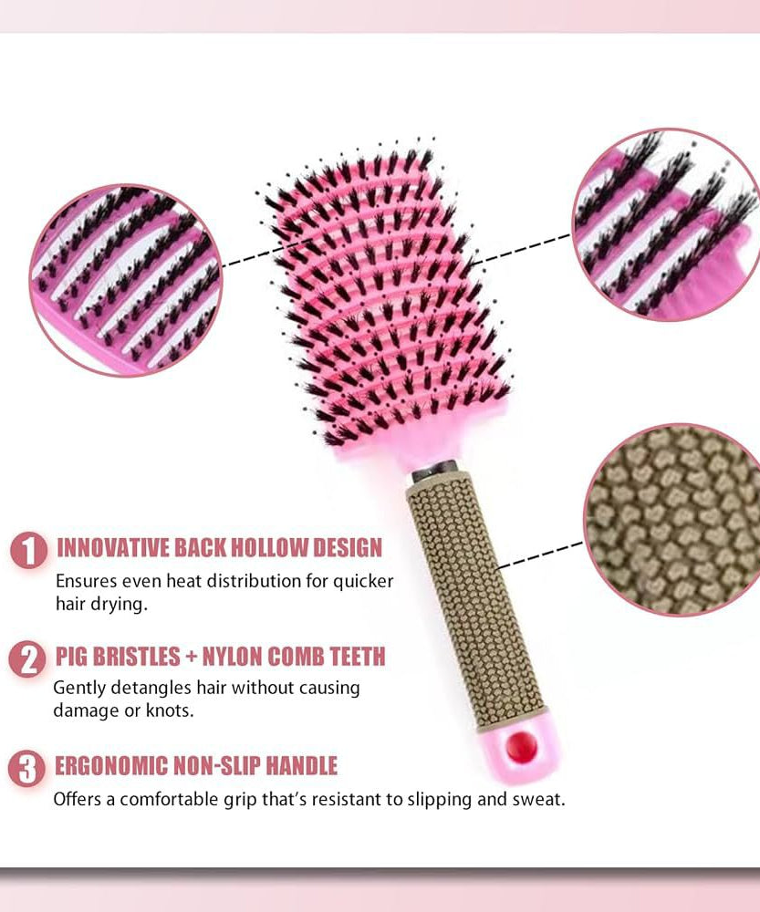 Vented paddle  Hair brush