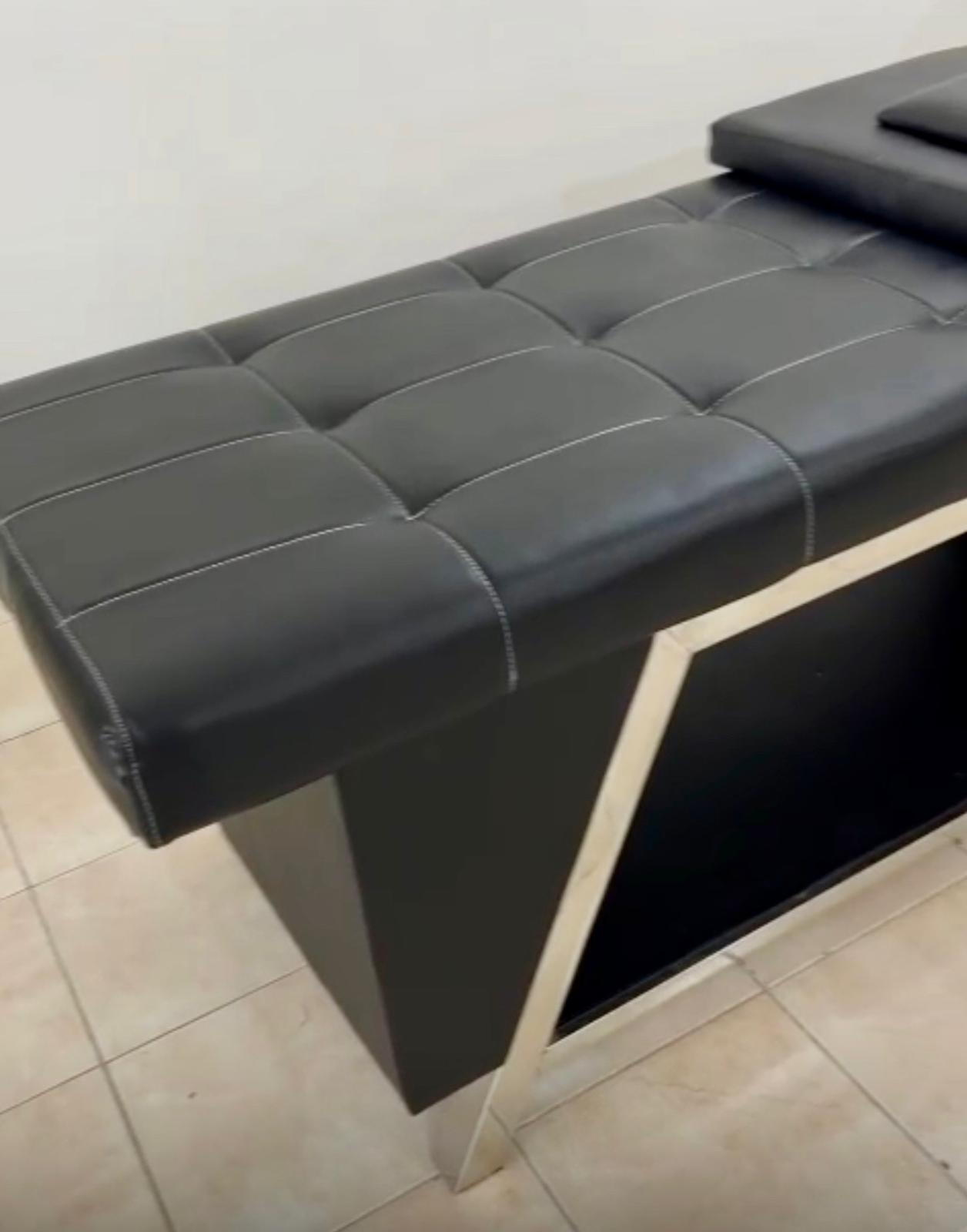 Professional Steamer Hair Washing Bed - Modern Spa