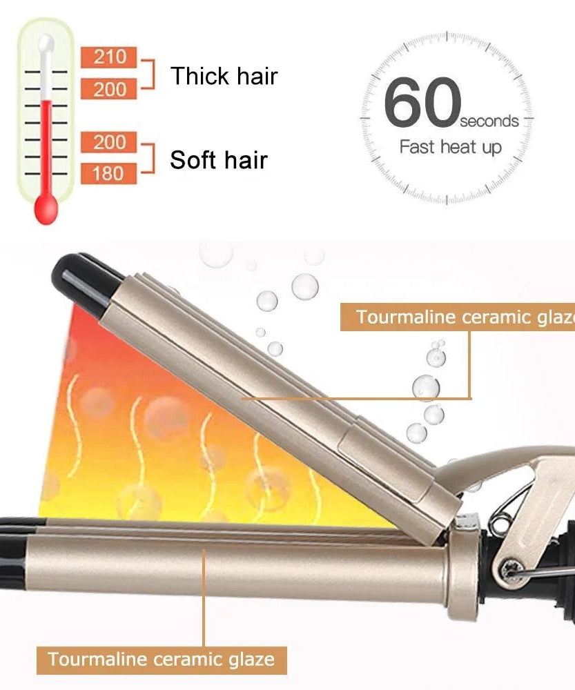 Professional Hair Curler 5 Barrel Ceramic