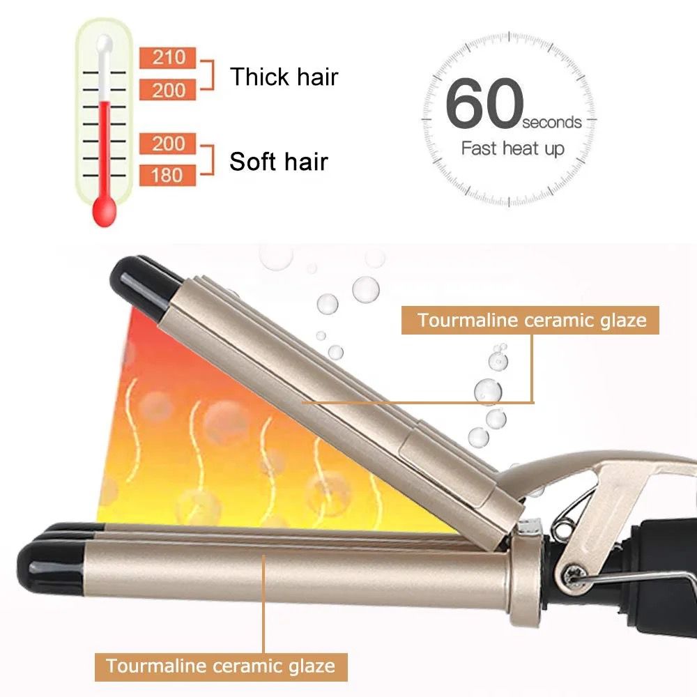 Professional Hair Curler 5 Barrel Ceramic