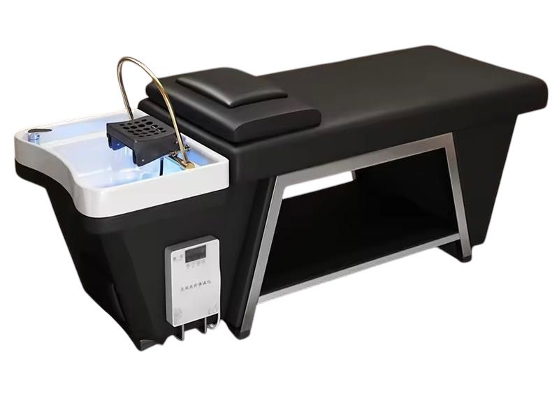 Professional Steamer Hair Washing Bed - Modern Spa