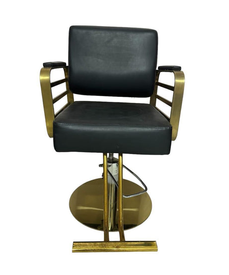 Hairdressing Chair Gold-Black Hairdressing Chair Gold-Black