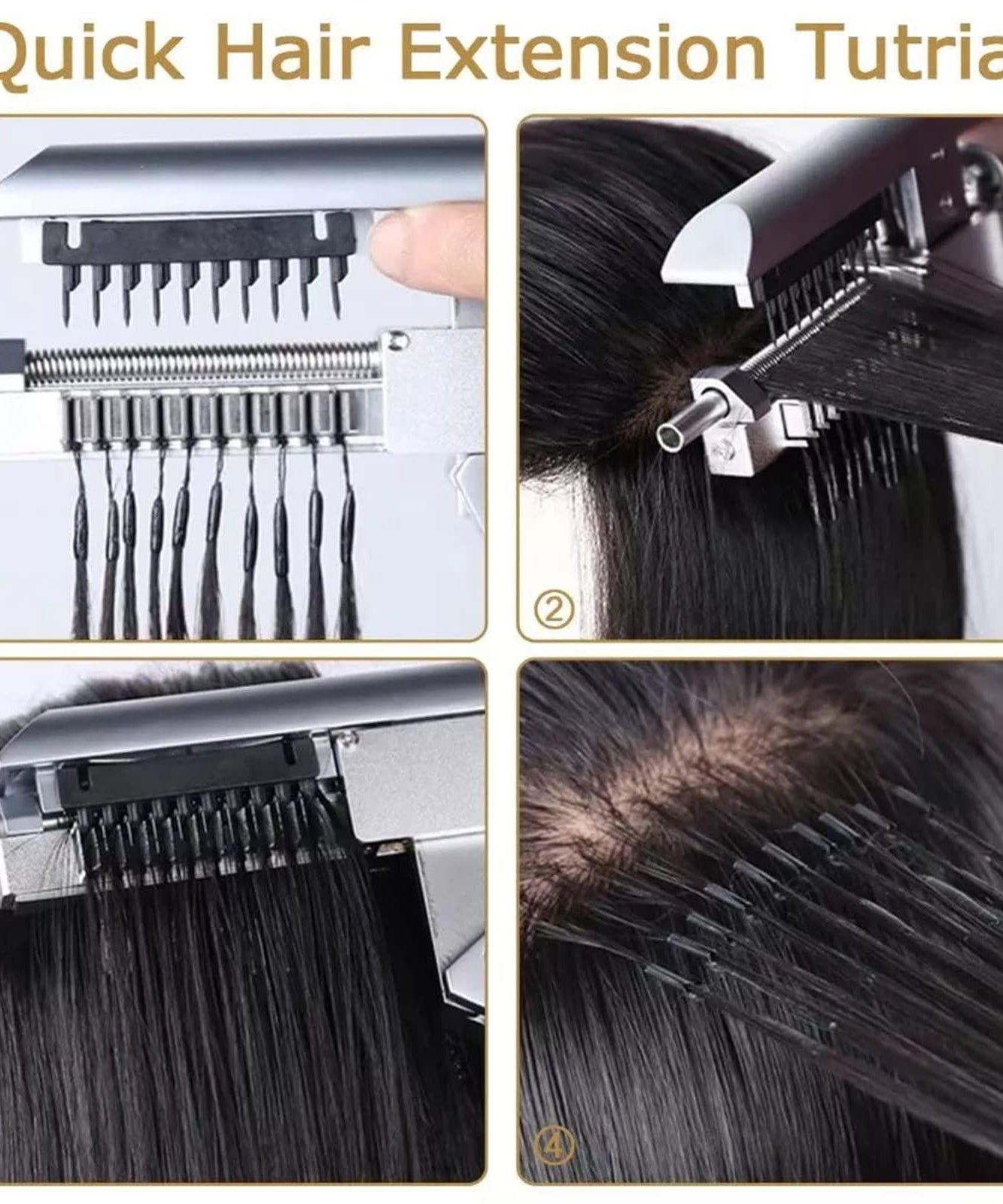 6D Hair Extension Machine Kit