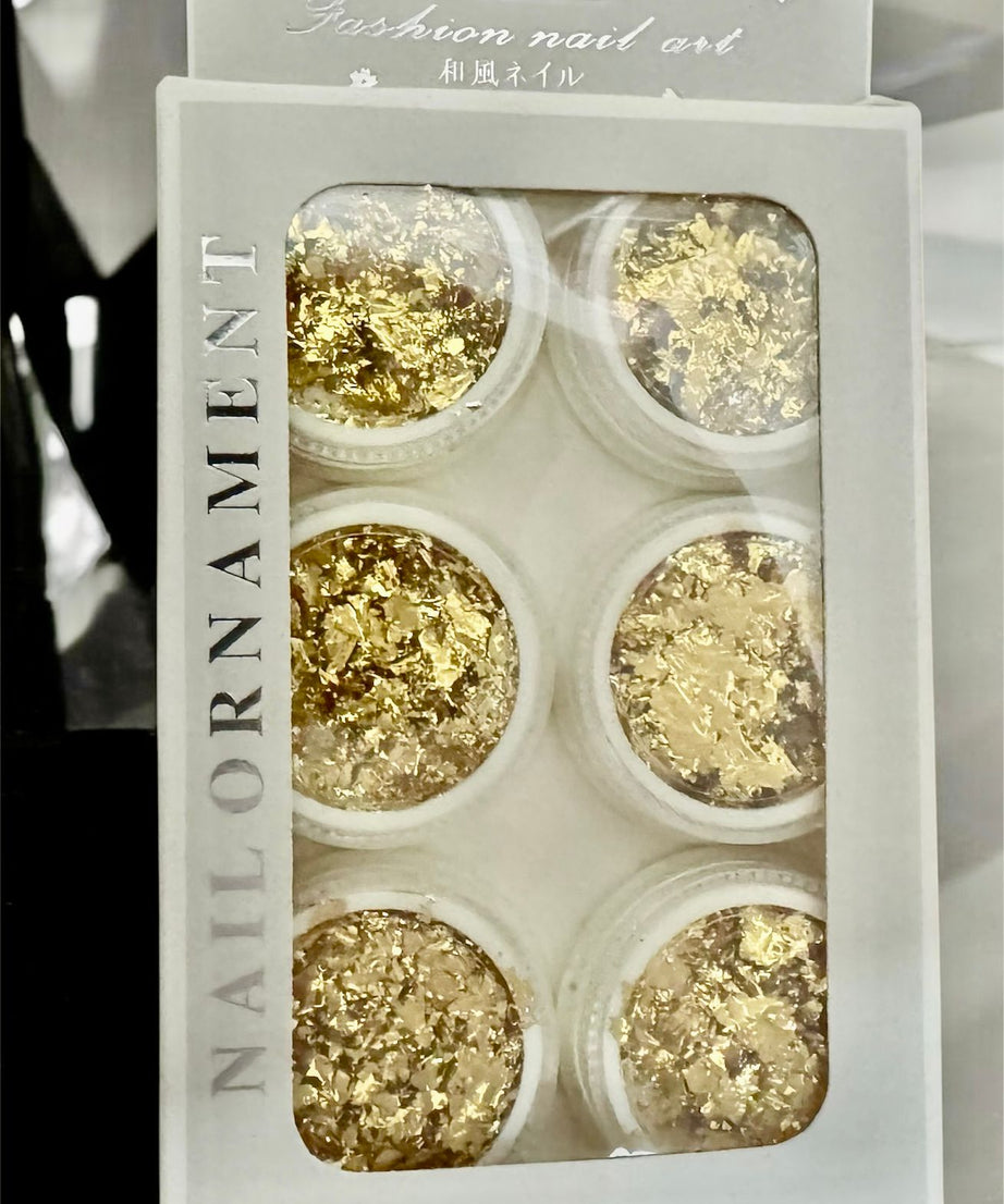 Fashion nail Art - Nail Ornament (6pcs)