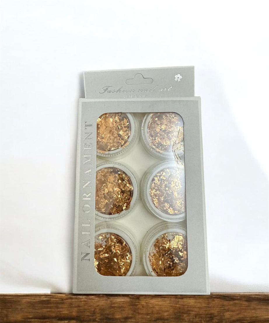 Fashion nail Art - Nail Ornament (6pcs)