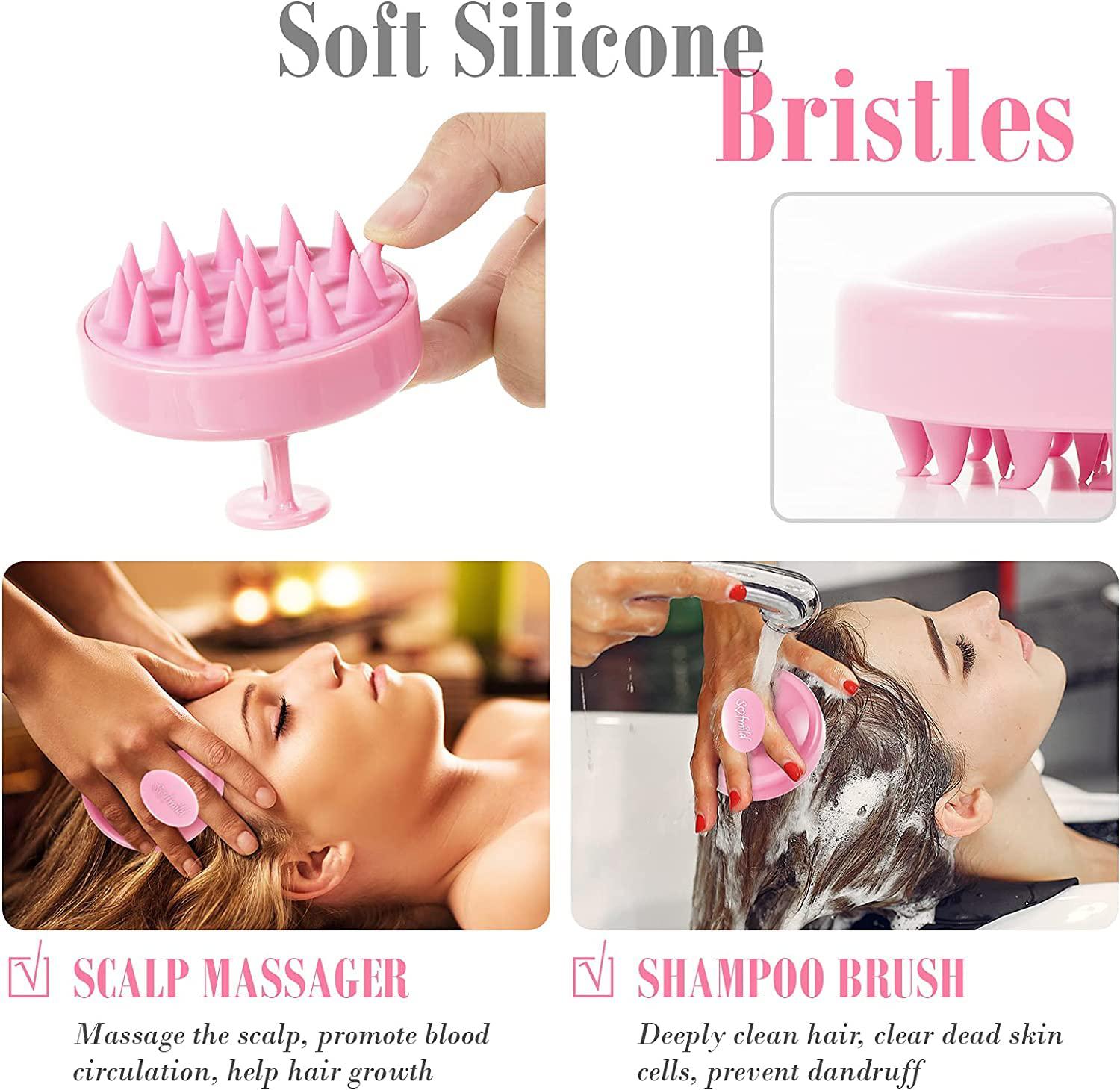 SCALP MASSAGER BRUSH FOR ENHANCED HAIR CARE