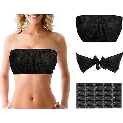 Disposable Bras Black (1pc)