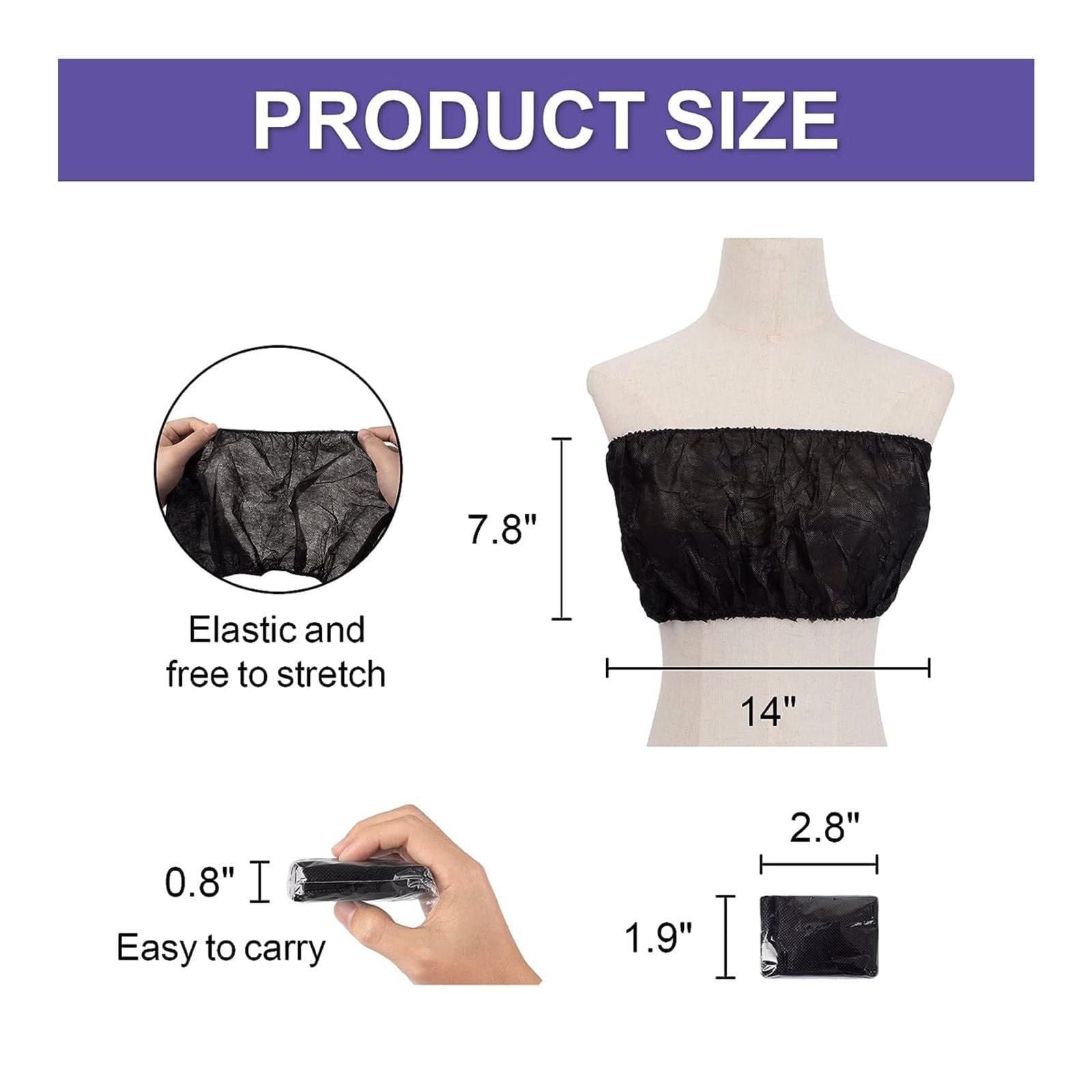 Disposable Bras Black (1pc)