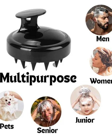 SCALP MASSAGER BRUSH FOR ENHANCED HAIR CARE